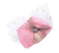 UPKOCH Falda De Mascota Accesorios para Perros Criar Boda Linda Ropa De Perro Disfraces para Perros Tener Puesto Vestido De Perro Ropa para Disfraces De Ups Cachorro Rosa