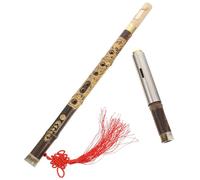 UPKOCH Flauta Afinada En F Hecha A Mano A Partir De Un Instrumento Musical Chino Tradicional Flauta Vertical Clarinete Bordes Suaves Buen Sonido Para Aprender