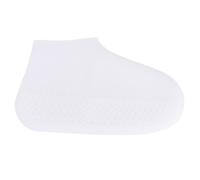 UPKOCH Funda De Silicona para Zapatos De Lluvia, Antideslizante y Resistente Al Desgaste, Talla m Color Blanco, Cubierta Reutilizable para Exteriores y Protección contra Barro y Nieve