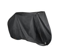 UPKOCH Funda para Bicicleta Nylon con Elástico y Hebilla Estabilizadora Protector contra Lluvia Polvo y UV con Bolsa de Almacenamiento Color Negro