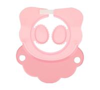UPKOCH Gorro de Baño Ajustable de para Niña Protección para Ojos y Ducha Cómodo y Práctico para Lavar Cabeza Infantil Color Rosa