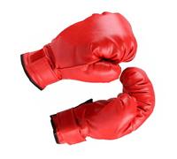 UPKOCH Guantes Boxeo con PVC Ajustables Resistentes y Transpirables para Karate Thai Kickboxing Entrenamiento Sparring Color Naranja