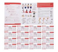 UPKOCH Guía de Primeros Auxilios de Emergencia 40 Pcs, Manual Médico de Supervivencia Pequeño, Referencia Rápida para Botiquín de Primeros Auxilios Portátil, Técnicas de Autorrescate