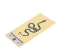 UPKOCH Guitar Fingerboard Inlay Stickers Lightweight Plastic Neck Fretboard Markers With Fade-resistant Snake Design Fit For Acoustic And Electric Guitars Easy Peel-off Decoration For