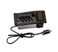 UPKOCH Guitar Pickup Band Eq Amplifier Para Guitarra Sistema De Ecualizador Color Negro Instalación