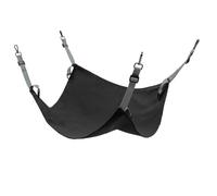 UPKOCH Hamaca para Gatos Colchón Hamaca Colgante Lavable para Interiores Jaula Cama Hamaca Hamaca Colgante para Pared De Poliéster Negro