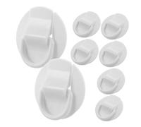 UPKOCH Hebilla De Plástico para Tabla De Paddle Surf 8 Unidades para Equipo De Stand-Up Paddleboarding Abrazadera De Plástico para Hebilla De Anilla En D Soporte para Clip De