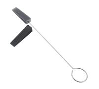 UPKOCH Herramienta De Afinación De Piano Portátil Clip De Silenciador Para Servicio De Afinación De Piano Con Mango De Metal Tenedor De Goma Para Bajos