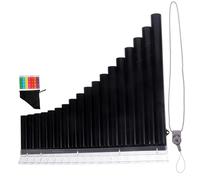 UPKOCH Instrumento De Flauta De Pan Profesional Flauta De Pan Clave c De Instrumento Musical Para Practicar y Educar Para Principiantes Escuela