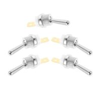 UPKOCH Interruptor de Paro para Motosierra Metálico Pequeño Kit de Reparación 5 Piezas Apagado Rápido de Motor para Herramientas Eléctricas de Jardín y Tala al Aire Libre