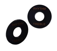 UPKOCH Interruptor de Ritmo y Agudos para Guitarra Eléctrica Letras Doradas Accesorio Durable