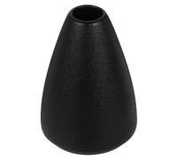 UPKOCH Jarrón de Cerámica Negro Zen para Flores Secas y Pequeñas Plantas, Diseño Minimalista y Simple para Decoración Interior del Hogar