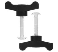 UPKOCH Juego de 2 pomos de mango de cortacésped y pernos de tuerca para Greenworks de fácil instalación