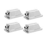 UPKOCH Juego De 4 Bellotas Metálicas Para Caja De Batería, Accesorios De Percusión Duraderos Alta Estabilidad y Reducción De Ruido, Compatibles Instrumentos De Percusión Profesionales
