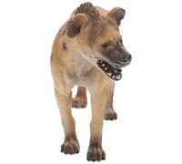 UPKOCH Juguete de Hiena para Niños de Plástico Ligero, Modelo de Hiena Pequeña Detallada y Decorativa, Adecuado para Decorar Habitación o Maceta Pequeña