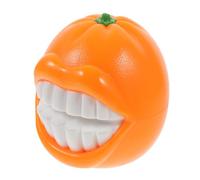 UPKOCH Juguete para Perros Pequeños de Forma Naranja Juguete Chirriante de TPR para Masticar para Evitar Daños Sofás y Muebles el Ejercicio