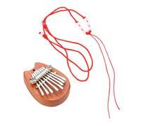 UPKOCH Kalimba De Pulgar De Madera Piano Portátil Instrumento Musical Para Principiantes Diseño Compacto y Ergónomico Notas Para Facilitar El Aprendizaje