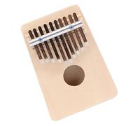 UPKOCH Kalimba de Pulgar Portátil de Madera, 10 Tonos, Adecuado para Principiantes, Instrumento Musical Creativo para Aprender y Tocar en Casa