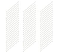 UPKOCH Lamas de conexión para persianas, Piezas para persianas Verticales, Recambio Vertical, plástico Blanco, 100 Piezas, instalación fácil, reparación rápida, para persianas Verticales