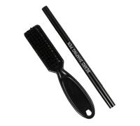 UPKOCH Lápiz y Bolígrafo para Rellenar el Contorno del Bigote, Doble Punta, Abs, Negro, y Bigote, Fácil de Usar, Coloración Uniforme para Hombres