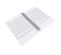 UPKOCH Libreta Cuaderno de Horarios Entrenamiento Gym Encuadernación en Espiral de Papel para Registro Semanal y Análisis de Progreso en Gimnasio y Casa