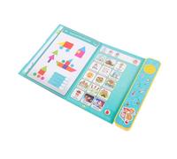 UPKOCH Libro Electrónico Interactivo De Inglés para Juguete Educativo De Aprendizaje Temprano Sonido Diseño Ilustrado para Aprender Letras Números
