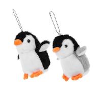 UPKOCH Llavero de Muñeca de Peluche con Forma de Pingüino Llaveros de Animales Polares Suaves Y Versátiles para Niños Niñas Y Adultos