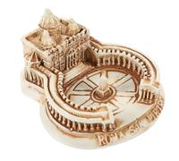 UPKOCH Maqueta Arquitectónica Decorativa Basílica de San Pedro Resina Modelo Miniatura de Edificio Romano para Decoración del Hogar Esculturas de Edificios Decorativos y Artesanías