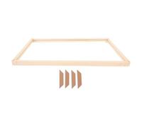 UPKOCH Marco de Arte para Pinturas al Óleo Marco de Impresiones en Lienzo de Madera Desmontable DIY 55x35cm para Canvas y Poster Prints, Decoración del Hogar