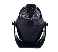 UPKOCH Marina Electrónica Digital de Precisión Compás para Barco con Protección UV y para Navegación Alta Mar y Vehículos Marítimos Negro