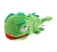 UPKOCH Marioneta de Mano Lagarto Peluche con Boca Móvil Juguete Educativo para Bebés y Muñeco Dedo para Cuentos y Estimular Creatividad Infantil