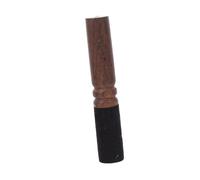 UPKOCH Mazo de Cuenco Budista de Madera Negro Esquinas Redondeadas y Ligero para Accesorios de Meditación y Terapia de Sonido en Yoga y Sanación