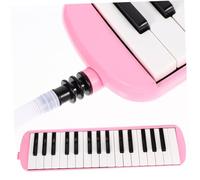 UPKOCH Melodica Teclas Para Principiantes y Adultos Instrumento Musical Boquilla Larga y Corta Para Desarrollo Musical Niño Niña y Estudiantes
