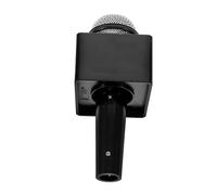 UPKOCH Micrófono Falso de 17 Cm Negro, Accesorio de Modelado para Niños, Juguete de Simulación para Fiesta, Escenario y Karaoke, Modelo de Micrófono Plástico Resistente para Juegos