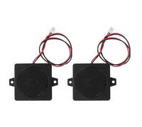 UPKOCH Mini Altavoz de Alta Potencia 5W 4 Ohmios Altavoz Compacto de Rango Completo con Tweeter y Woofer Diseño Pequeño para Proyectos de Audio Publicidad y Monitores TV 2 Piezas