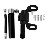 UPKOCH Minibomba de Aire Portátil para Neumáticos de Bicicleta y Balones Alta Presión Aluminio Resistente Tamaño Mini Color Negro Inflador Multiusos para Ciclismo y Deportes al
