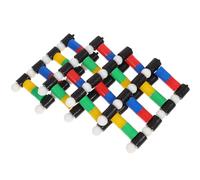 UPKOCH Modelo de Estructura de Doble Hélice de ADN Educativo, Kit de Modelos Moleculares 16 Bases, Material Didáctico Plástico para Enseñanza y Laboratorios Científicos