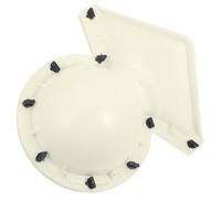 UPKOCH Molde de Esfera Romana para Hormigón y Molde para Bolas Feng Shui Plantilla Decorativa para Columnas y Manualidades de Cemento Fácil de Usar y Limpiar