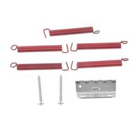 UPKOCH Muelle del Puente de Guitarra Eléctrica Rojo para Puente de Trémolo Garra Kit de Resorte de Tensión Metálico Resistente para Reemplazo y Ajuste Guitarra Trémolo