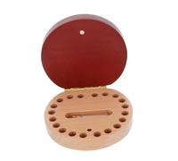 UPKOCH Organizador De Recuerdos De Madera Para Caja Para Dientes De Leche y Cabello Fetal Personalizable Del Para Bautizos y Cumpleaños