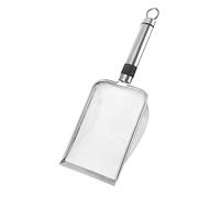 UPKOCH Pala de Litter para Reptiles Inoxidable Reptile Litter Scoop con Diseño Filtrado para Limpiar Sustrato de Terrarios y Recoger Excrementos de Mascotas