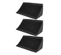UPKOCH Paneles Acústicos Absorbentes Del Sonido Baja Frecuencia 3 Piezas 12x12x24 Cm Espuma Insonorizante Antillamas Para Trampa De Graves De Esquina Aislamiento Acústico Pared Ktv Cine