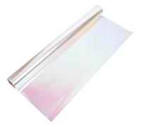 UPKOCH Papel Celofán Iridiscente para Envolver Flores Rollo de 56 CM X 10 M Grosor 58 Micras Papel de Embalaje para Ramos y Manualidades Adecuado para Bodas Cumpleaños y Decoración