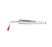 UPKOCH Paraguas de Papel al Óleo Estilo Chino Accesorio Artesanal para Cosplay y Fotografía No Accesorio de Danza Diseño Clásico para Eventos Especiales