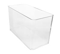 UPKOCH Pecera Decorativa para Reptiles Escritorio De Oficina Jaula para Reptiles para Tortugas Pequeñas De Plástico para Acuario Pequeño Transparente