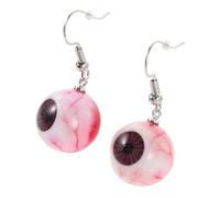 UPKOCH Pendientes Creativos de Forma de Globo Ocular Horribles Joyas de Fiesta de Halloween para Mujer Accesorios de Cosplay de Terror Pendientes Colgantes para Fiesta