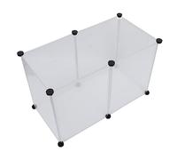 UPKOCH Pet Safety Fence para Gatos y Pequeños Animales de Paneles Transparentes DIY Valla Protectora Durable para Conejos y Hámsters Fácil Montaje Interior y Exterior