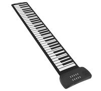 UPKOCH Piano Plegable Portátil De Teclas Musical Electrónico Con Funciones De Grabación y Programación Para Principiantes y Alimentación Por Batería o Cable Incluye