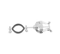 UPKOCH Pinza de Partitura para Banda de Marcha en Metal Plata, Compacta Diseño Elegante, Adecuado para Evitar Afloje durante Presentaciones