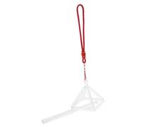 UPKOCH Pirámide Cantora de Cristal de Cuarzo 2 Piezas, Soporte de Percusión Varilla, Decoración Curativa para Meditación, Terapia de Sonido para Yoga y Bienestar en Estilo Aleatorio